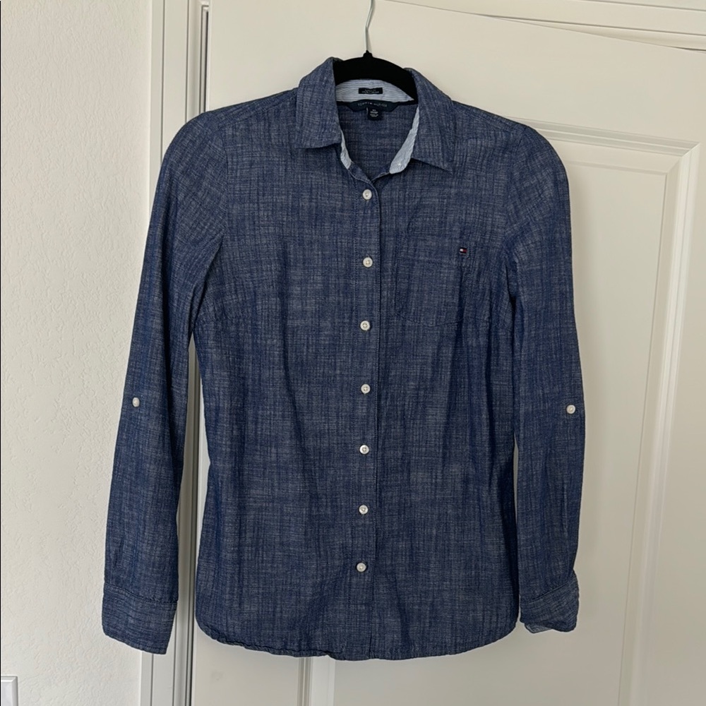 Tommy Hilfiger Men's Blue Shirt